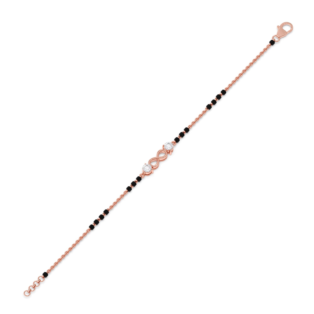 Together Forever Diamond Mangalsutra Bracelet