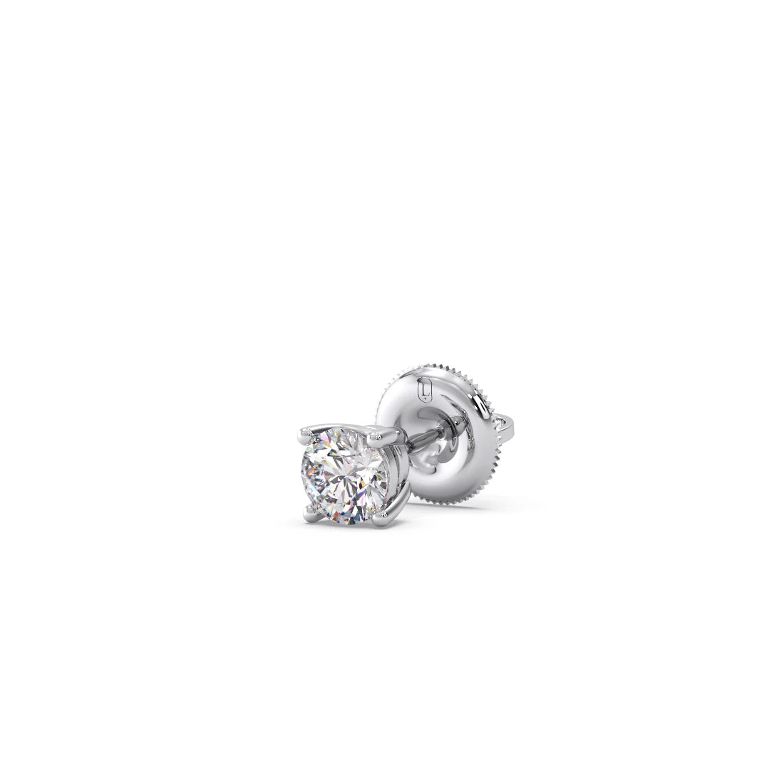 Snowflake Cluster Prong Stud Earrings