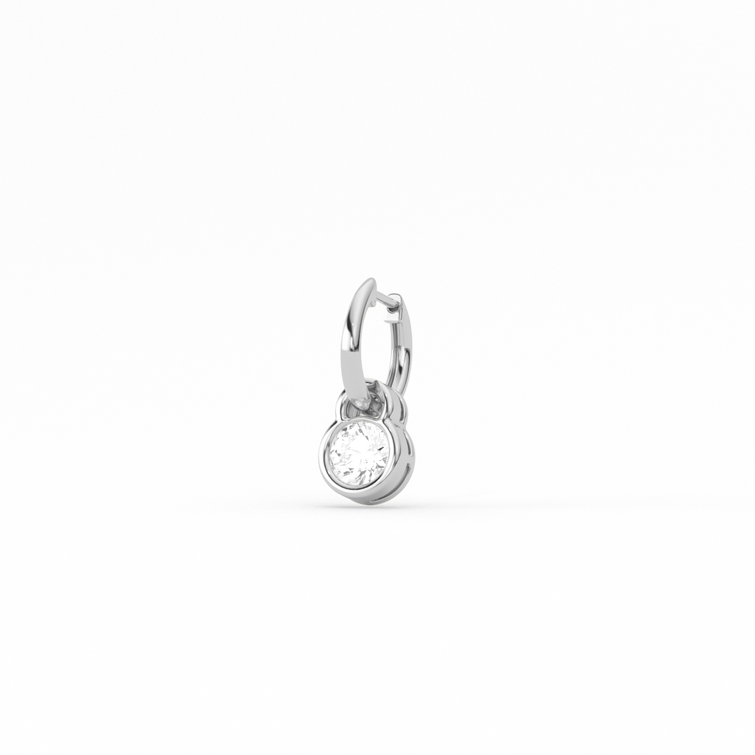 Sparkling Diamond Drop Earrings