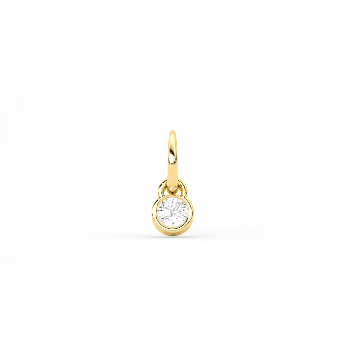 Sparkling Diamond Drop Earrings
