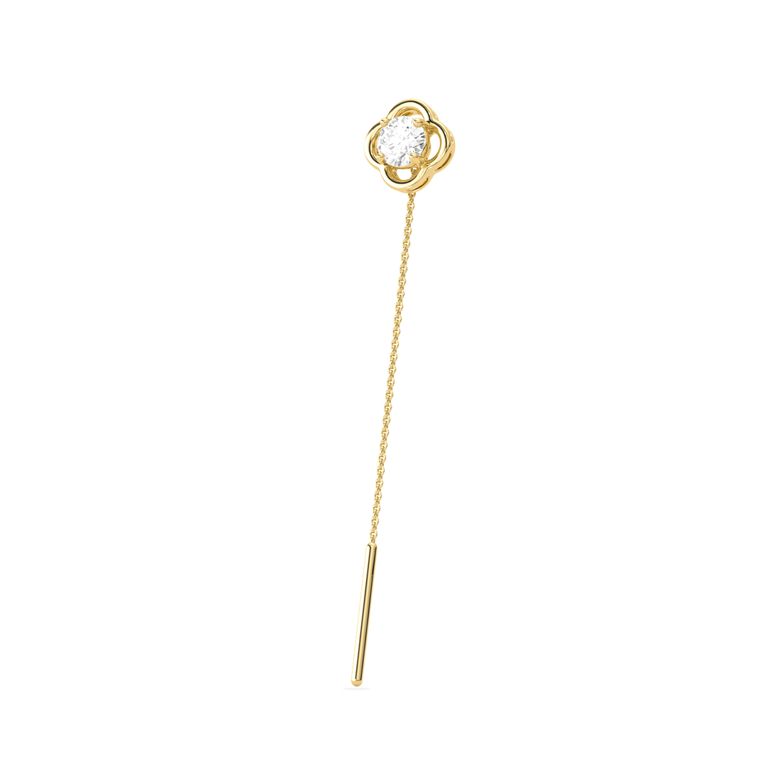 Sparkling Diamond Drop Earrings