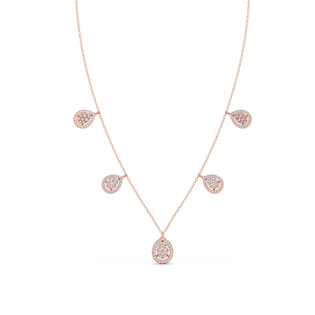 Pear Charm Necklace