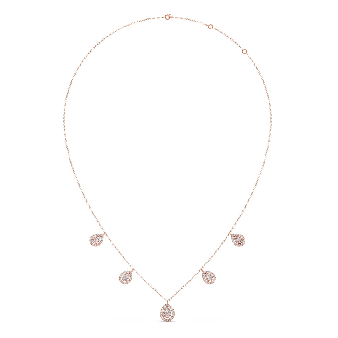 Pear Charm Necklace