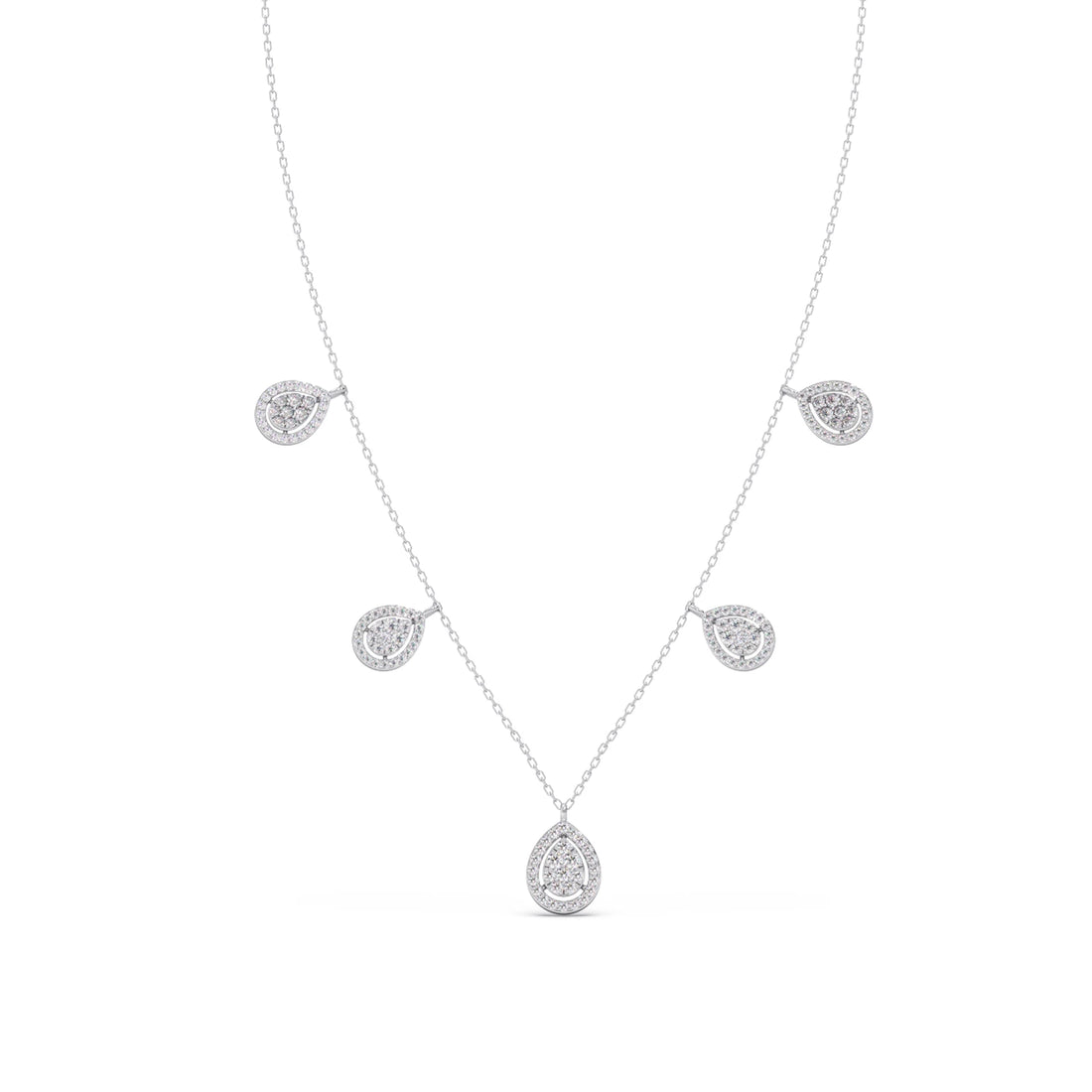 Pear Charm Necklace
