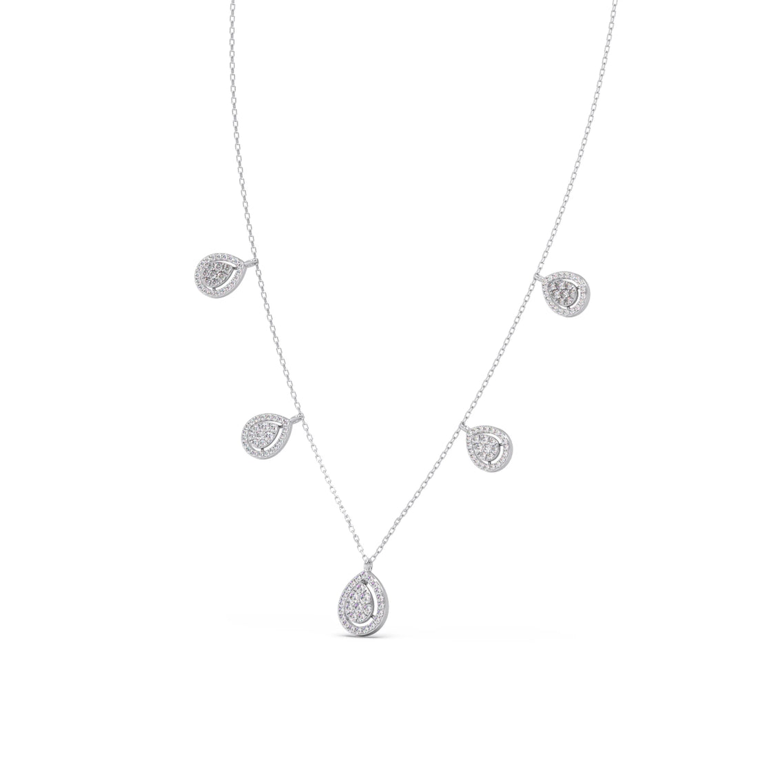 Pear Charm Necklace