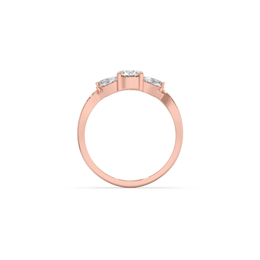 Twisted Vine Diamond Ring