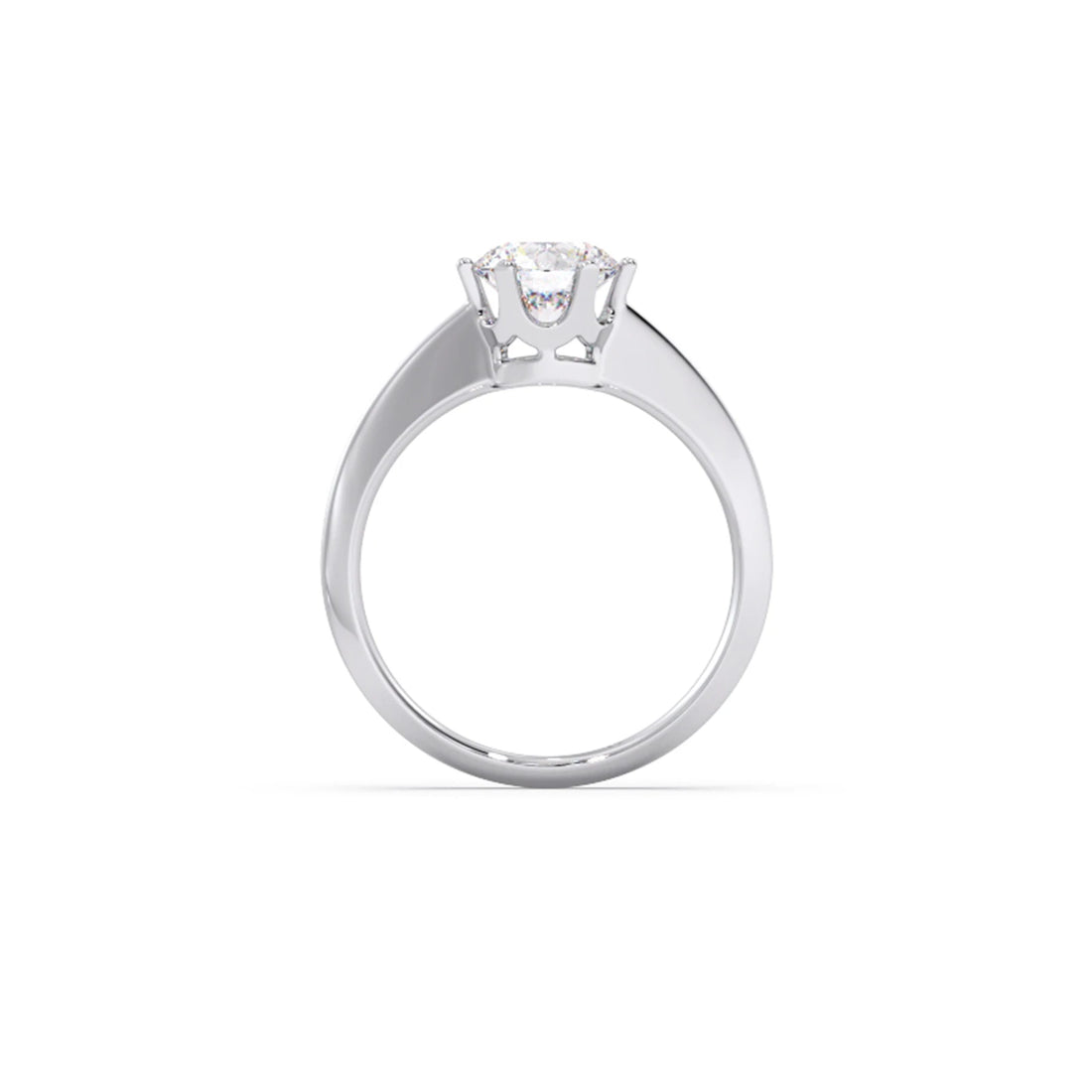 Six Prong Solitaire Engagement Ring 6.80mm
