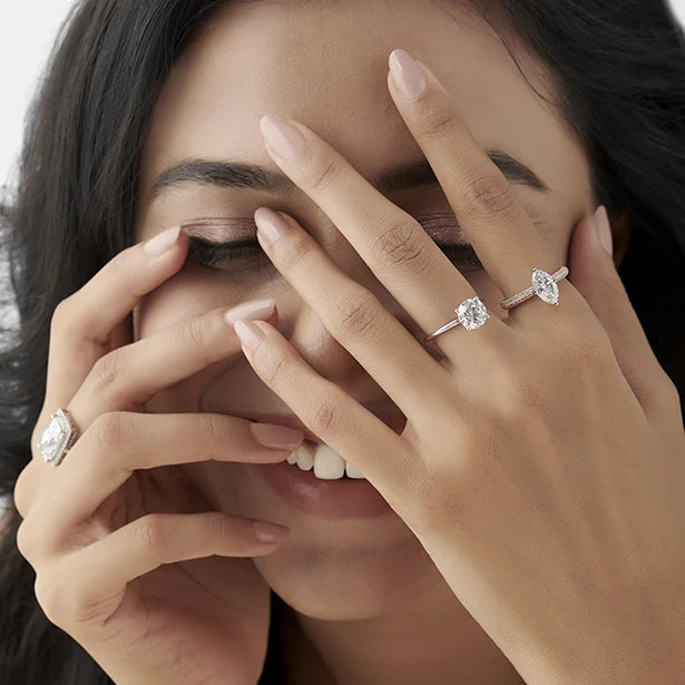 Round Solitaire Engagement Ring – 6.50 MM