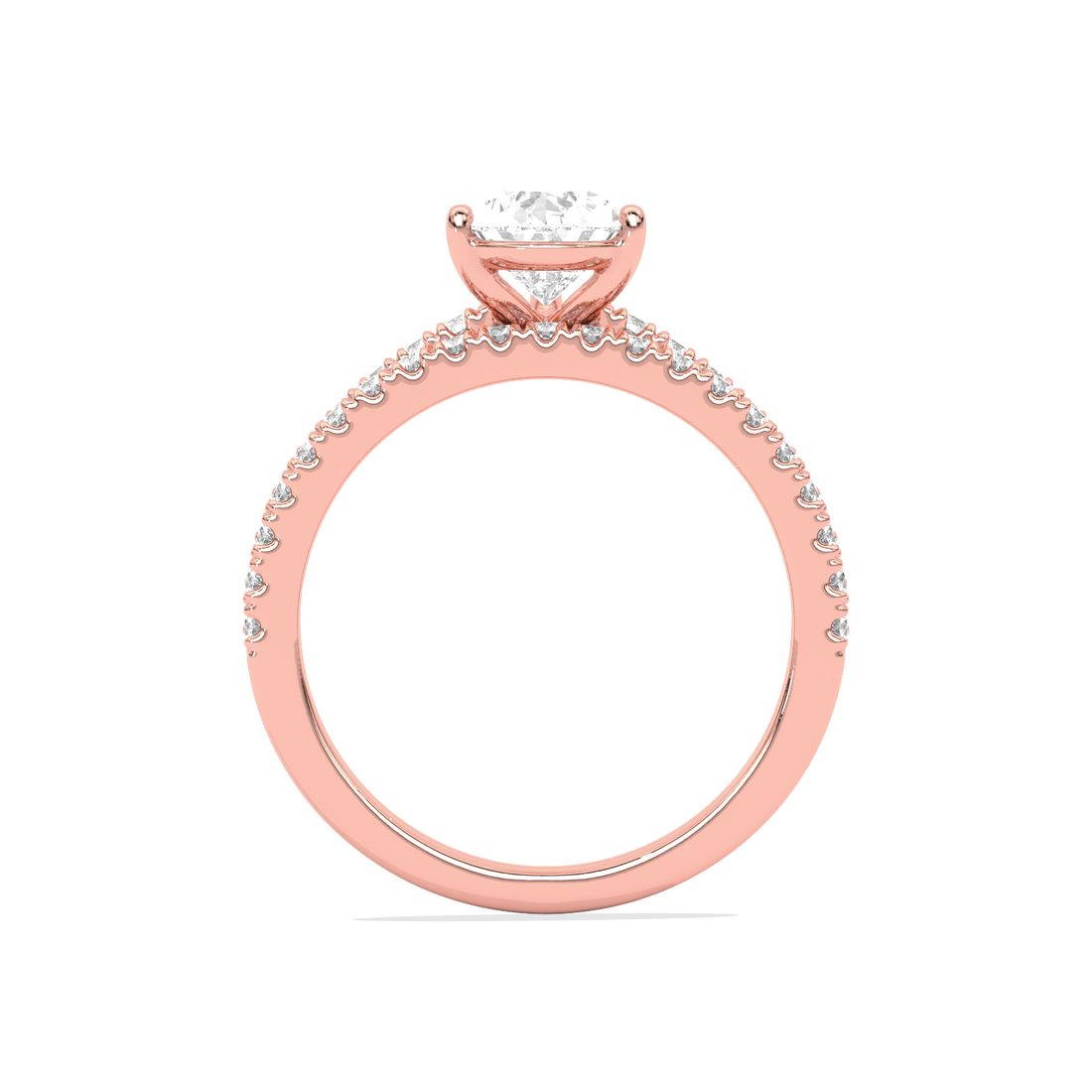 Stackable Pear- Cut Engagement Ring