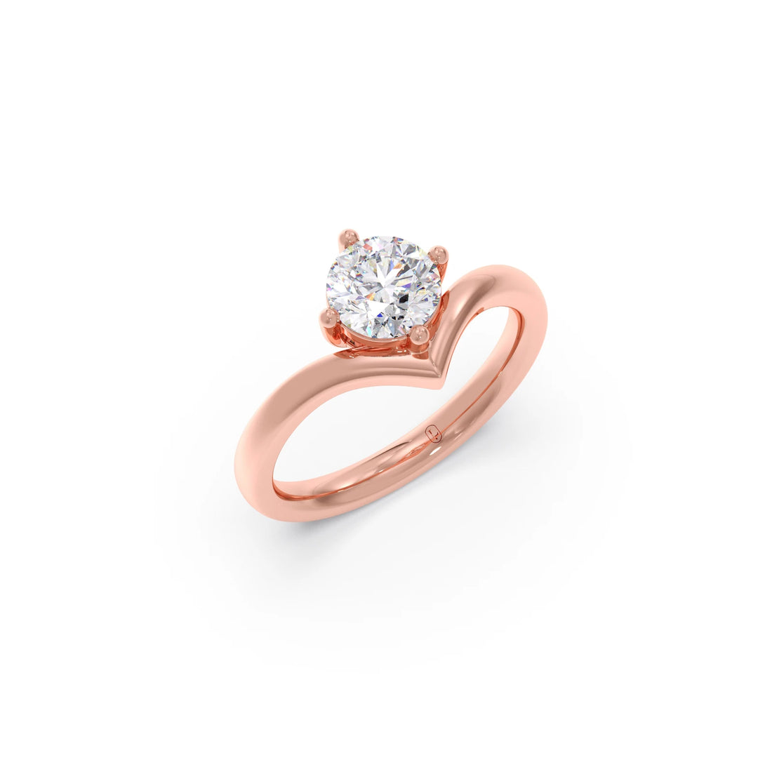 4 Prong Classic Round Solitaire Ring