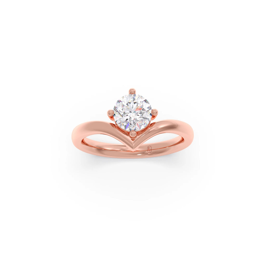 4 Prong Classic Round Solitaire Ring