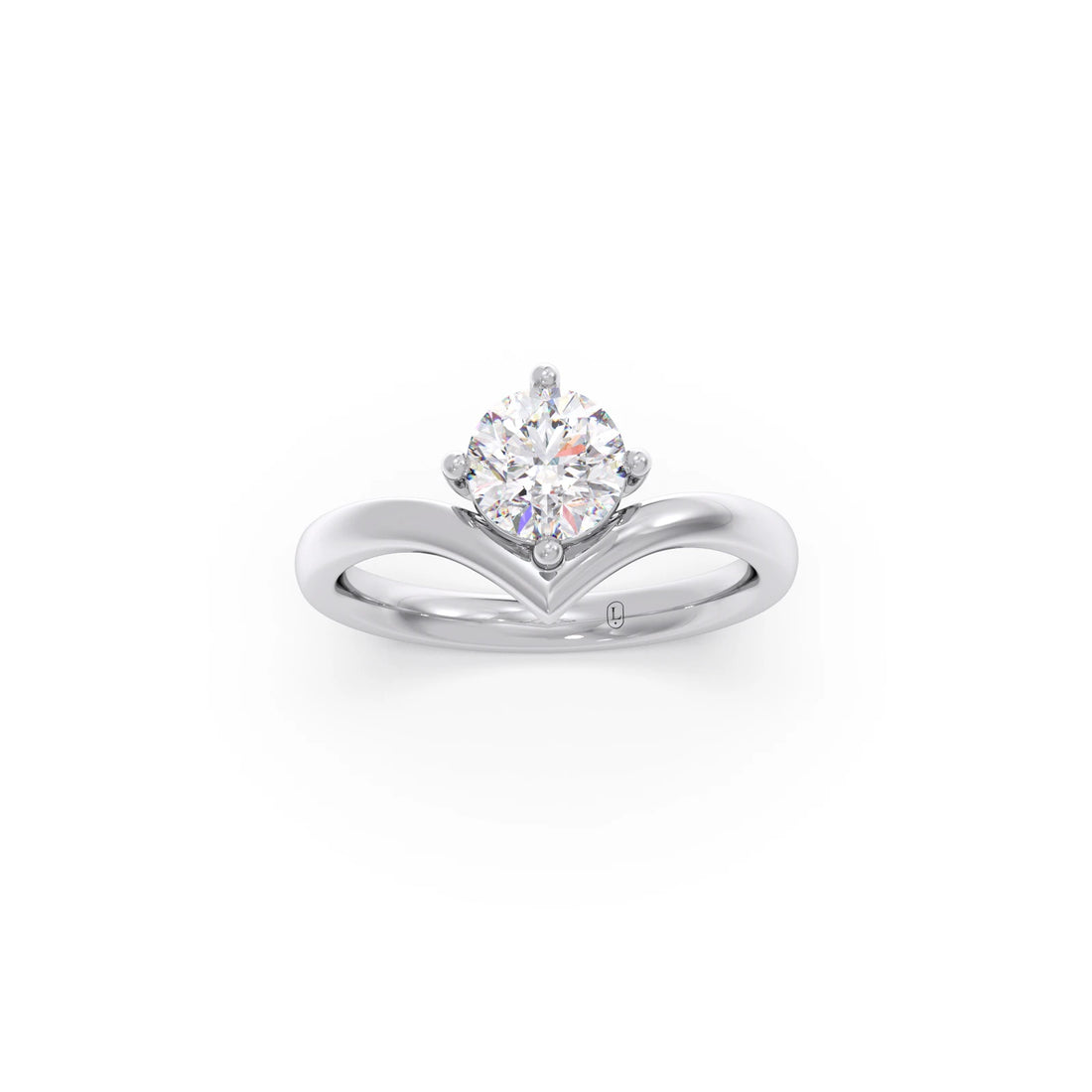 4 Prong Classic Round Solitaire Ring