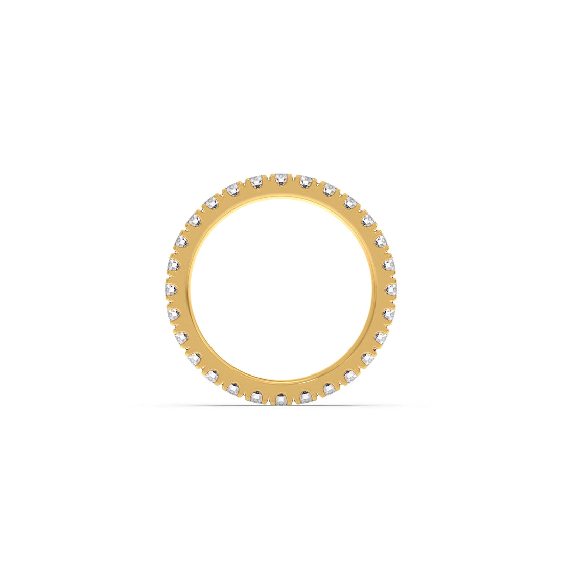 1.26ct Round Cut Diamond Eternity Band