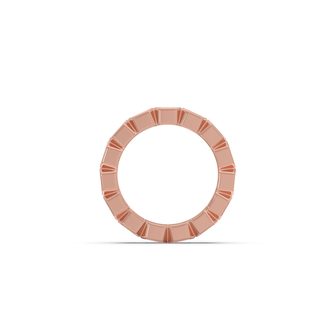 2.4ct Emerald Cut Diamond Eternity Band