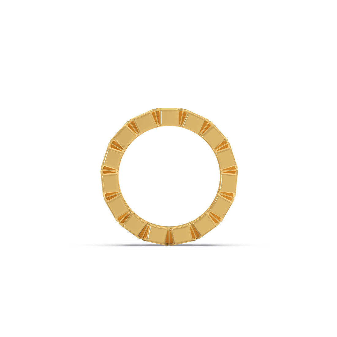 2.4ct Emerald Cut Diamond Eternity Band