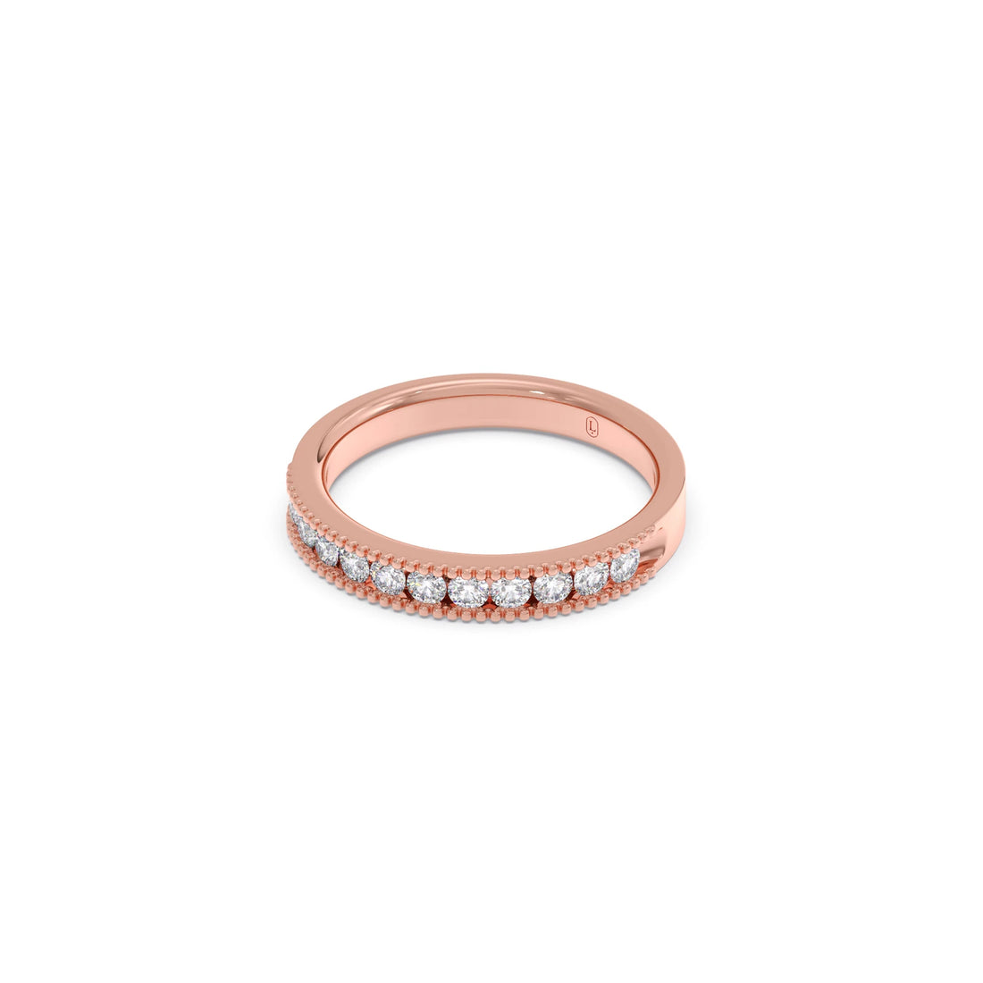 0.38ct Round Diamond Channel Eternity Band