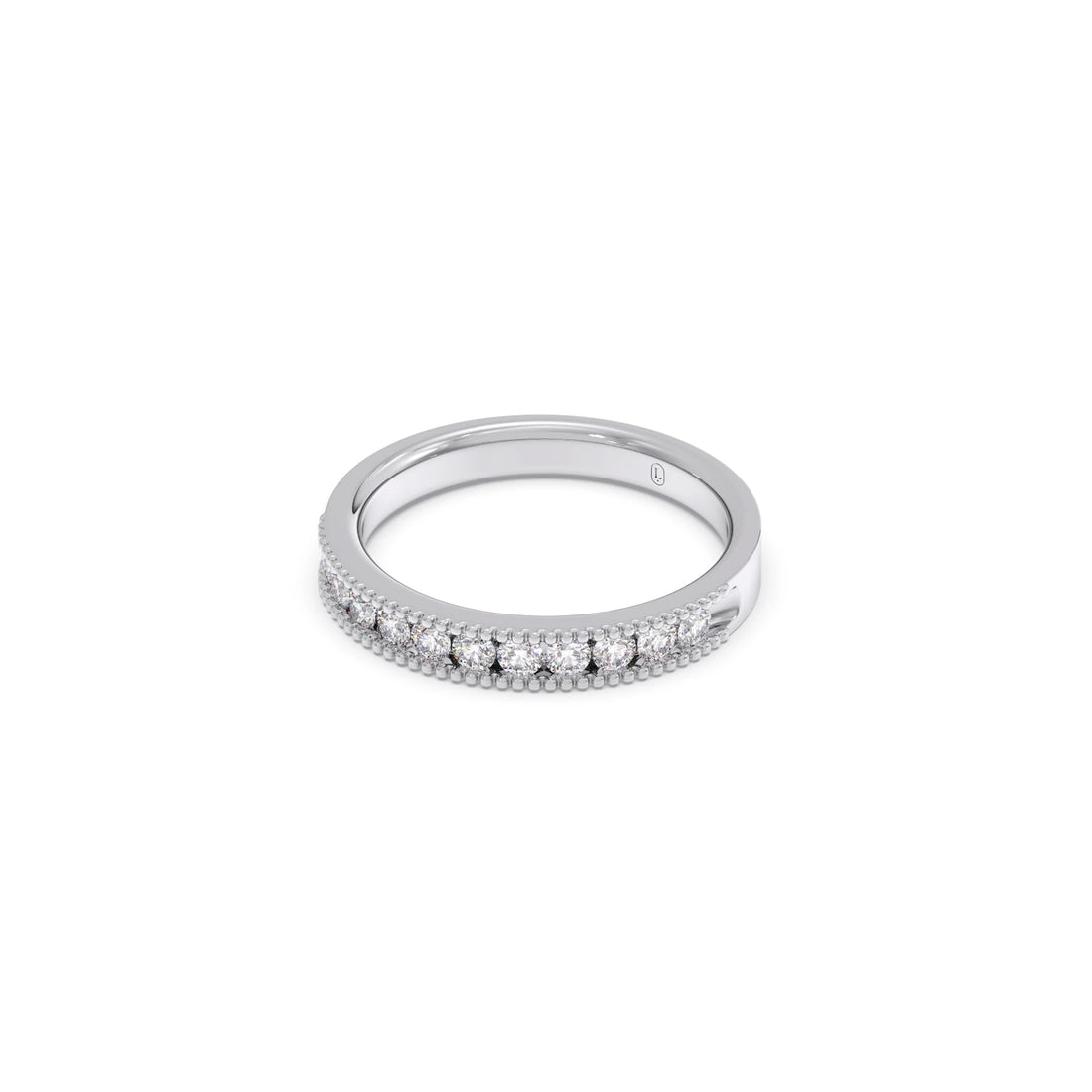 0.38ct Round Diamond Channel Eternity Band