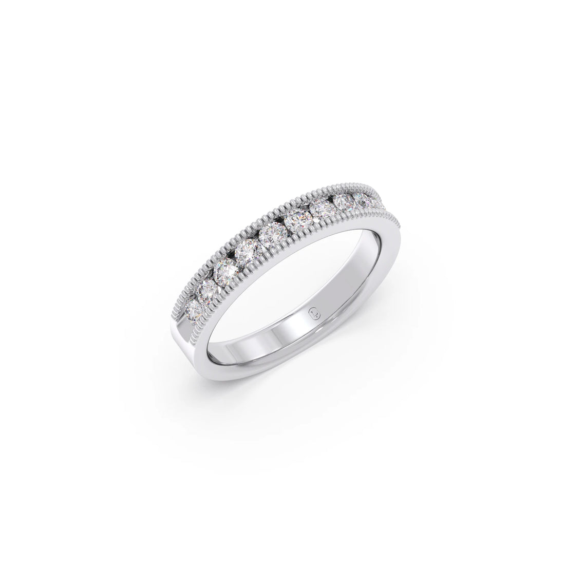 0.5ct Round Diamond Channel Eternity Band