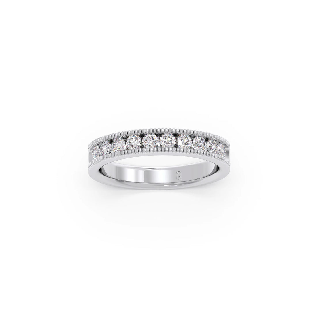 0.5ct Round Diamond Channel Eternity Band