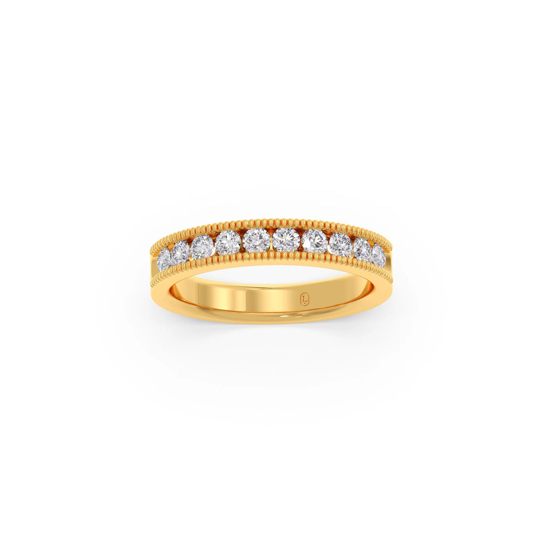 0.5ct Round Diamond Channel Eternity Band