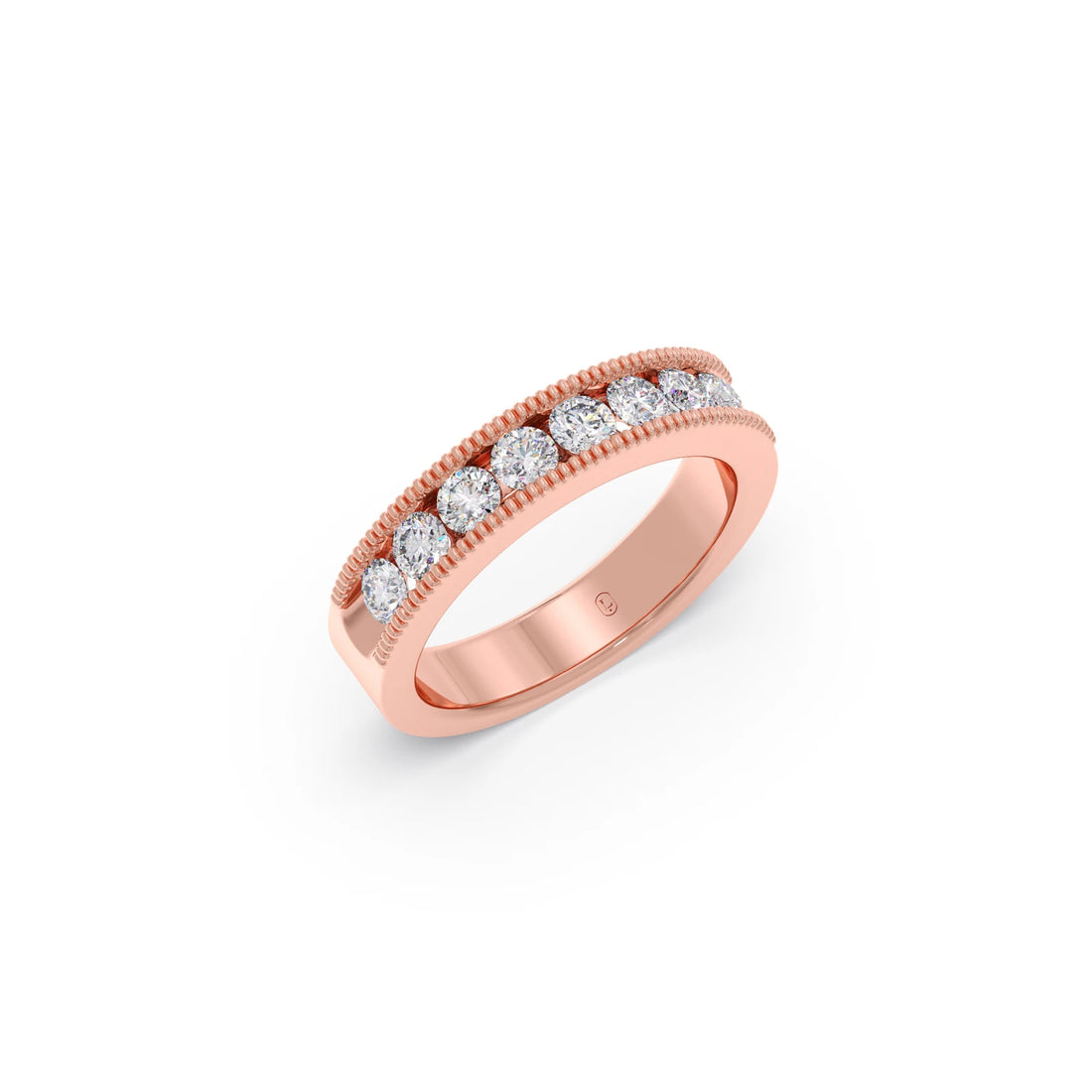 0.72ct Round Diamond Channel Eternity Band