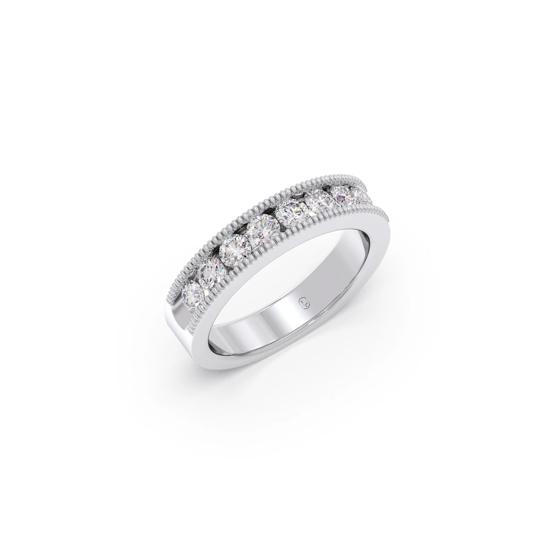0.72ct Round Diamond Channel Eternity Band