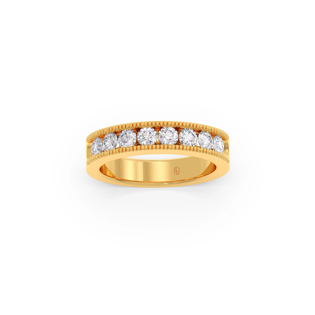 0.72ct Round Diamond Channel Eternity Band