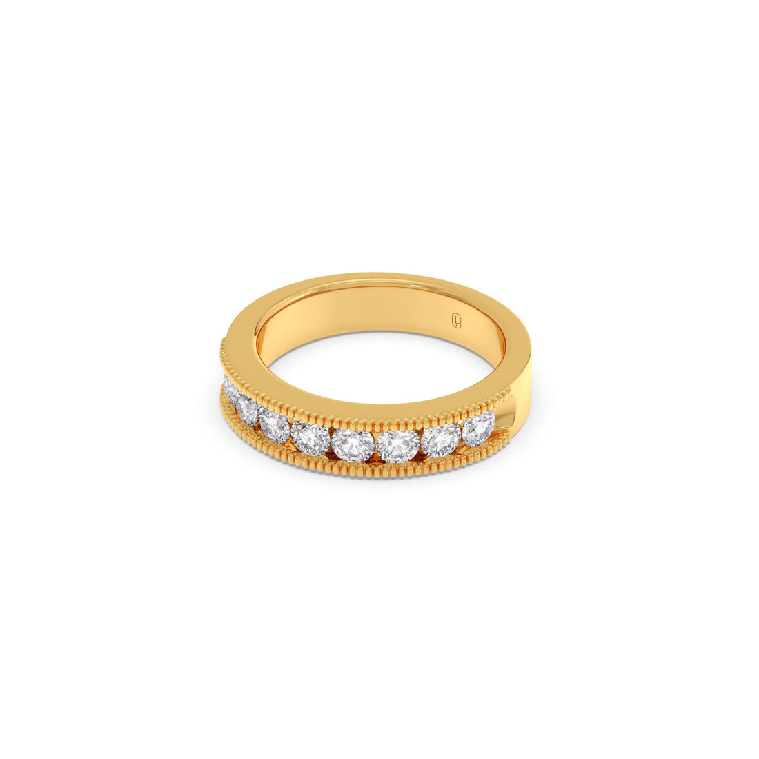 0.72ct Round Diamond Channel Eternity Band