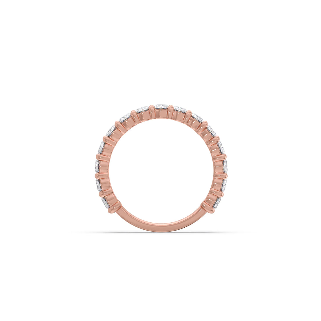Half Eternity Oval Diamond Band 1.50Ct