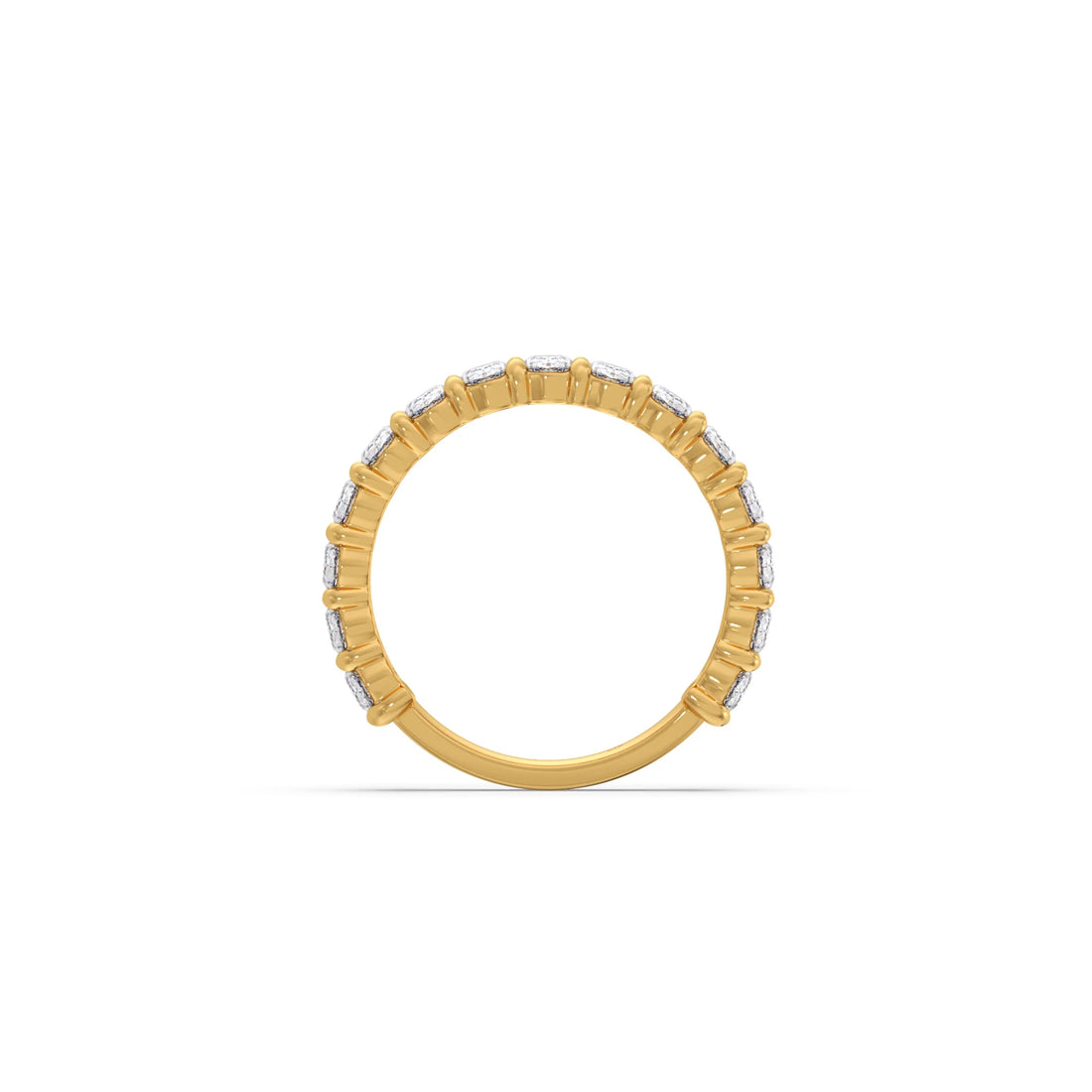 Half Eternity Oval Diamond Band 1.50Ct