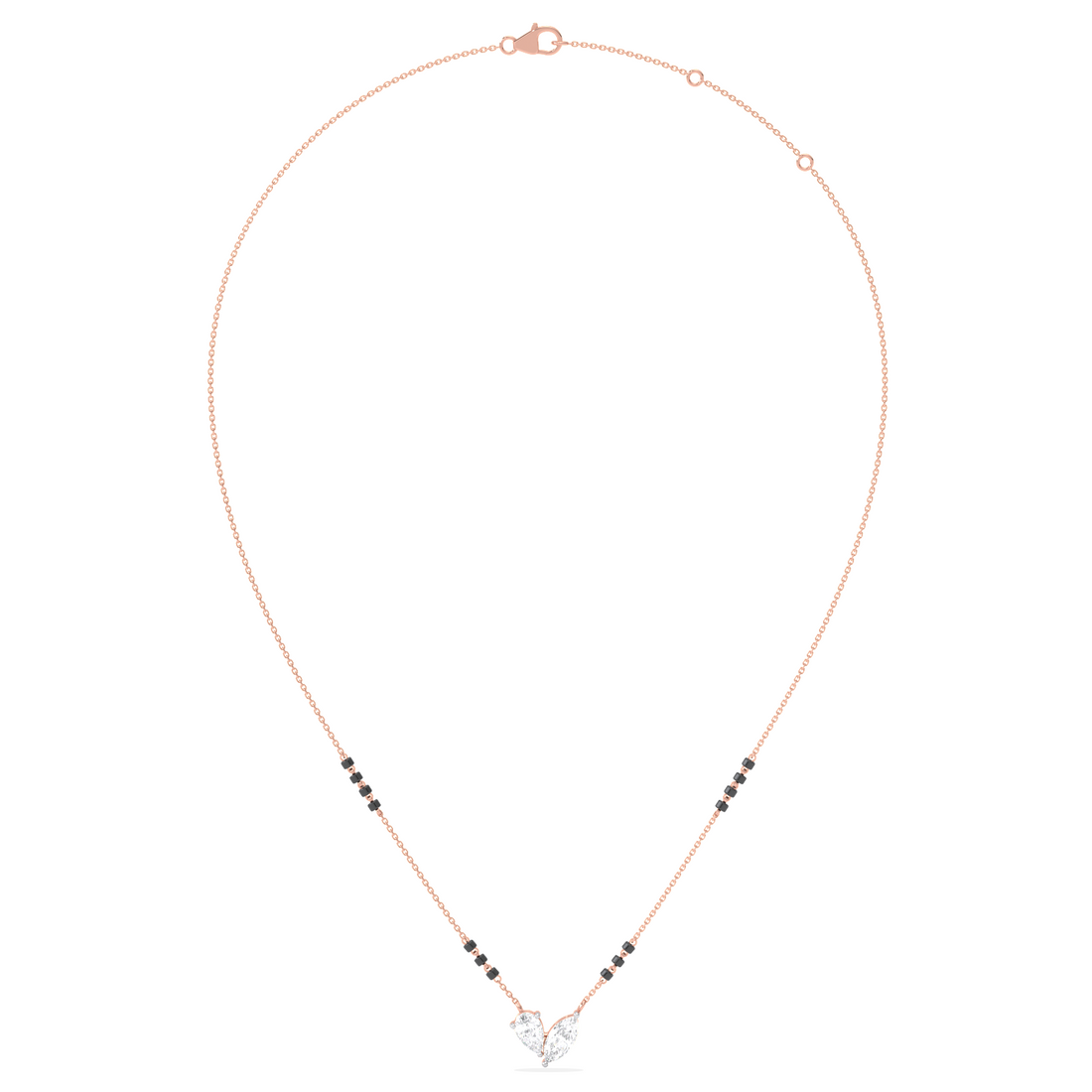 Marquise & Pear Diamond Mangalsutra Necklace