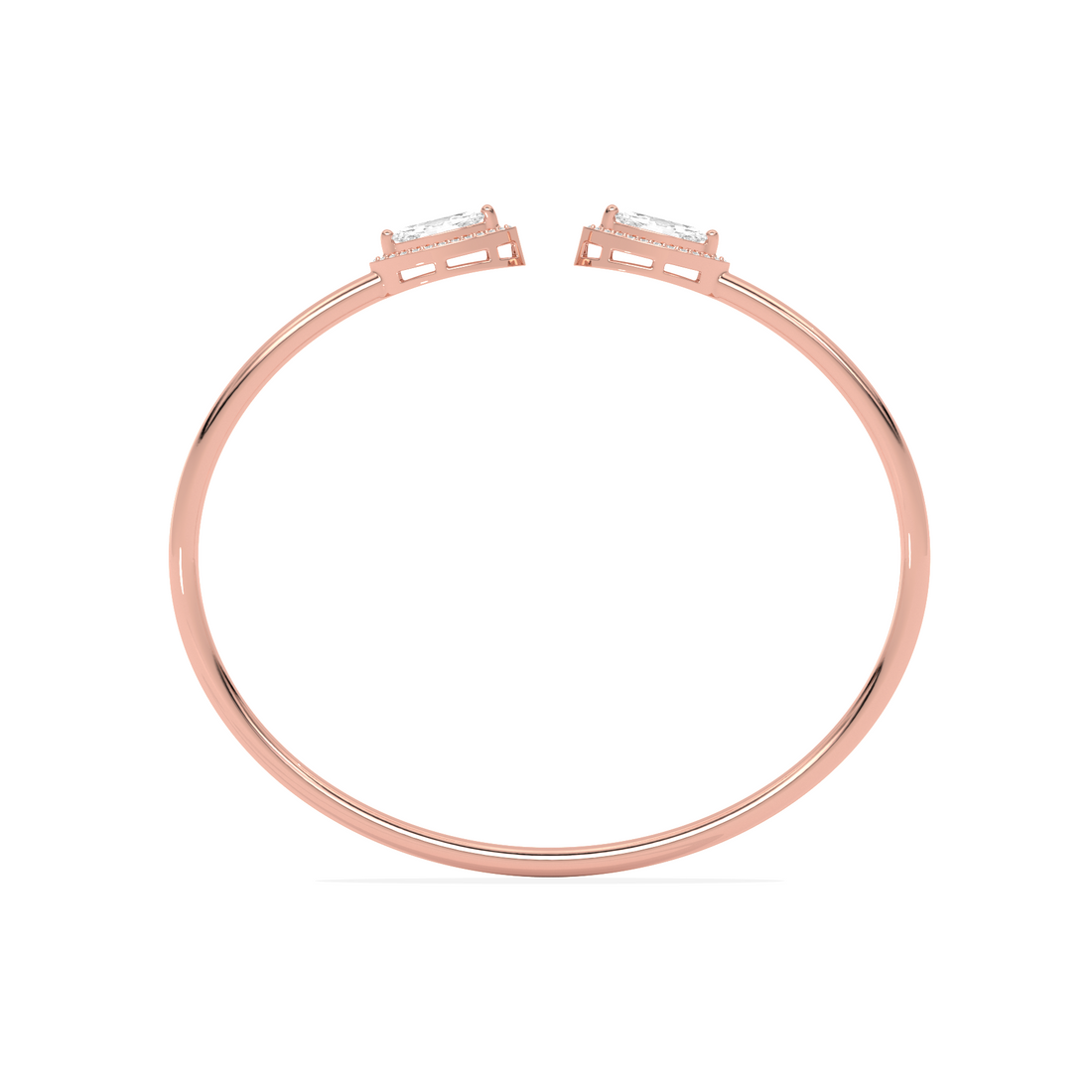 Marquise Cut Diamond Cuff Bracelet