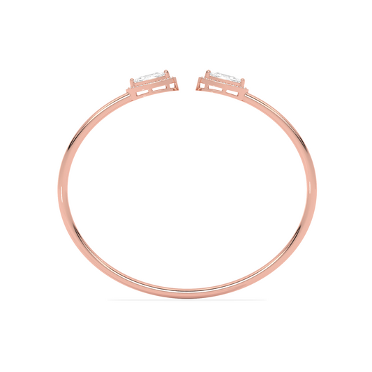 Marquise Cut Diamond Cuff Bracelet