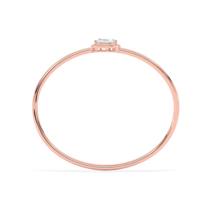 Pear & Marquise Cut Diamond Cuff Bracelet
