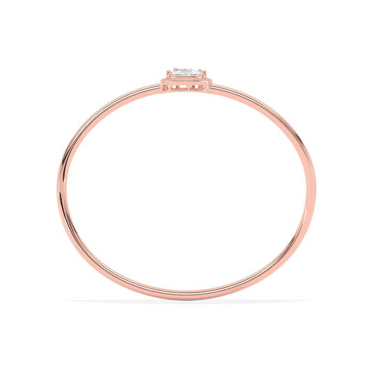Pear & Marquise Cut Diamond Cuff Bracelet
