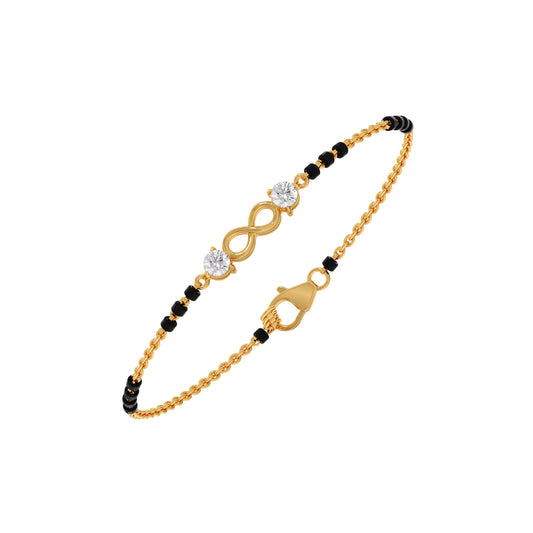 Together Forever Diamond Mangalsutra Bracelet