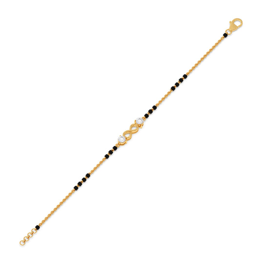 Together Forever Diamond Mangalsutra Bracelet