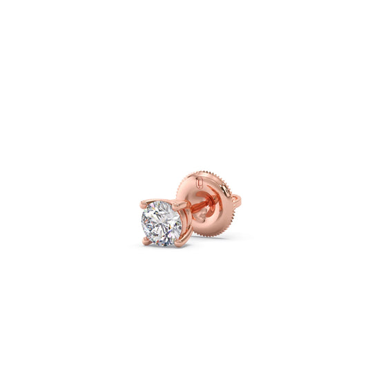Snowflake Cluster Prong Stud Earrings