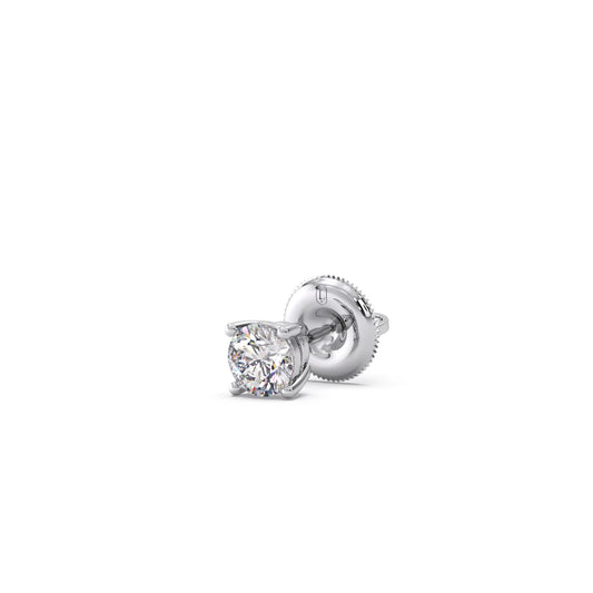 Snowflake Cluster Prong Stud Earrings