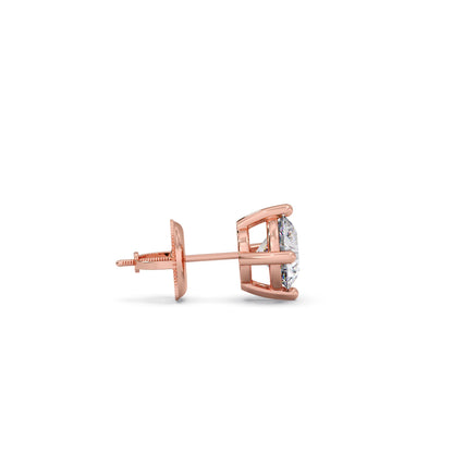Round Cluster Stud Earrings – 4 Prong Setting