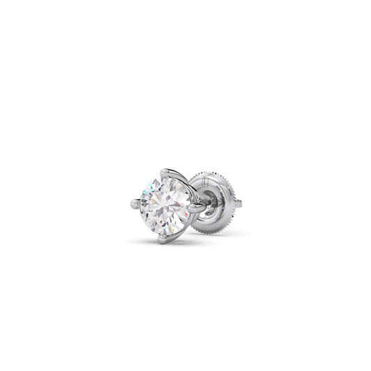Round Cluster Stud Earrings – 4 Prong Setting