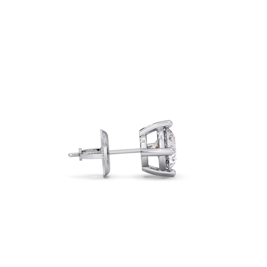 Round Cluster Stud Earrings – 4 Prong Setting