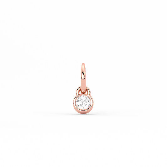 Sparkling Diamond Drop Earrings