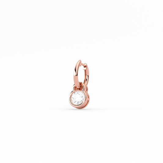 Sparkling Diamond Drop Earrings