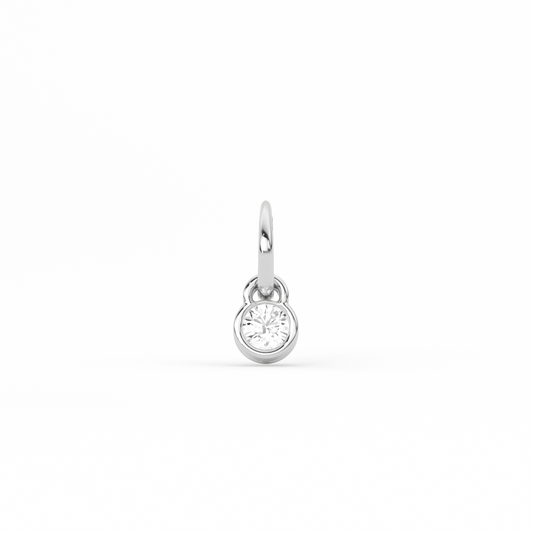 Sparkling Diamond Drop Earrings