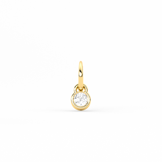 Sparkling Diamond Drop Earrings