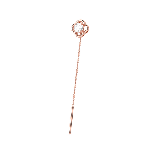 Sparkling Diamond Drop Earrings