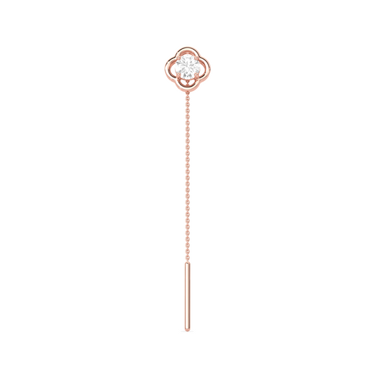 Sparkling Diamond Drop Earrings