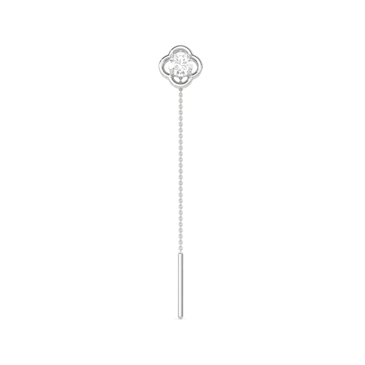 Sparkling Diamond Drop Earrings