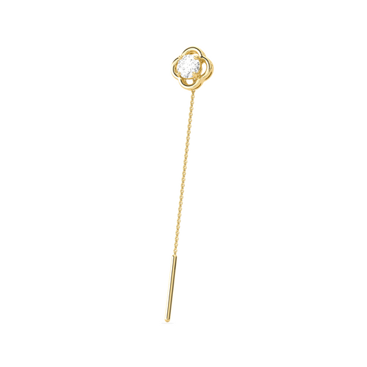 Sparkling Diamond Drop Earrings